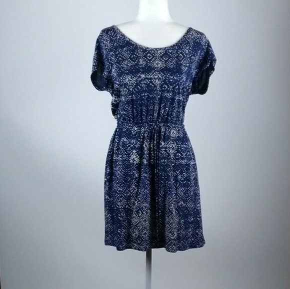 Lucky Brand Dresses & Skirts - Lucky Brand sweet blue and cream dress small